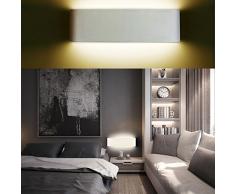 XIARU-12W LED Lámpara de pared Interior,Moderna Apliques de Pared,Moda Agradable Luz de Ambiente ,perfecto para Lámpara de Decoración para, AC85-265V, Longitud 30cm,Blanco Cálido