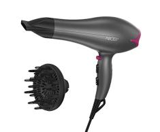 Secador Pelo Iónico, Abody Secador de Pelo Profesional 2400W, con AC Motor, 2 Velocidades y 3 Temperaturas, Botón de Frío, Boquilla Concentradora de Aire y Difusor Avanzado