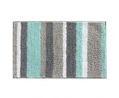 Pauwer Alfombrillas de baño de Microfibra Antideslizante Absorbente Alfombra de Baño Máquina Lavable,Verde, 45x65cm
