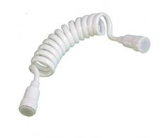 2 m espiral Flexible manguera de ducha Mix grifo baño ducha manguera de ducha (2 m, en espiral)