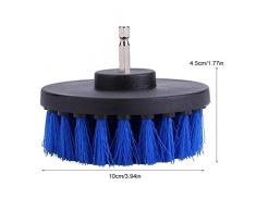 GLOGLOW Cepillo para Taladro, Limpiador para Azulejos Limpiador eléctrico Limpiador eléctrico Bañera Inodoro Taladro Cepillos de Limpieza de Cocina Kit de Accesorios para Cepillo de Taladro(#3)