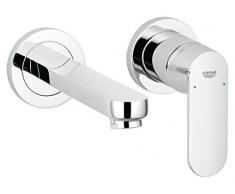 Grohe Eurosmart Cosmopolitan - Grifo de lavabo mural 1/2 Tamaño S, color cromo (Ref.19381000)