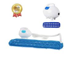 POEO Esterilla Jacuzzi de Masaje, Impermeable Estera de Masaje de Burbuja de Aire para Bañera Esterilización de Ozono con Manguera de Aire para Body SPA