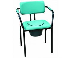 Queraltó Silla de baño con Inodoro Muy Resistente Color Aguamarina