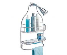 InterDesign Nogu - Organizador ancho para ducha, satinado