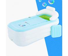 Portátiles bañeras bañera inflable for adultos grandes bañeras adultos Diversión inflable bañera caliente al aire libre de hielo del baño de hidromasaje Home Spa tina de plástico color blanco