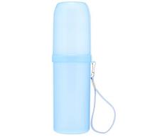 V-SOL Cubilete Botella Taza De Aseo Baño Portátil Para Viaje Al Aire Libre (1pc, Azul)