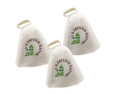 NON Sombrero de Lana para Sauna Gorro de Baño Herramienta de Jardin Casera - 3