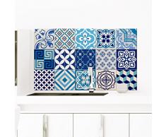 Cuadros de cemento adhesiva pared – azulejos – 20 x 20 cm – 15 piezas