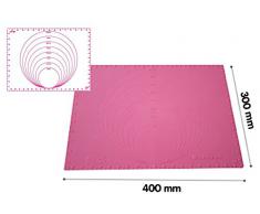 Precision Mat â Tapete de Silicona 40 x 30 pequeño, Color Fucsia