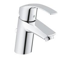 Grohe Eurosmart 33265002 - Monomando lavabo 35 mm eco vaciador S, color plata