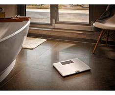 Soehnle Báscula digital Shape Sense Connect 200 con Bluetooth, balanza digital de análisis corporal, peso de baño para calcular la demanda calórica