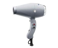 GAMMAPIU Secador Pelo Profesional Aria Dual Ionic, Generador Iónico, Ligero, Secadora para Cabello, Peluquería, Silencioso, Potente, 2 Temperaturas, Parrilla Recubierta de Plata, W 1850-2200