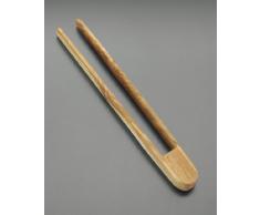 Metaltex 580619 - Pinza multiuso, madera de olivo, 30 centímetros