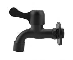 Filtro De Agua Faucet Dispensador De Agua Faucet Montaje En Pared De Acero Inoxidable Lavadora Grifo para Jardín Lavabo De Baño Fregadero De La Cocina(Piscina de la fregona)