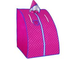 Sauna Hogar Portátil Sauna Steamer Portable Steame Sauna Tent SPA Inicio 1-9 Niveles Ajuste de Temperatura
