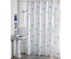 MSV 140110 poliéster Cortina de Ducha de plástico 70 x 78 x 0 x Pulgada (180 0,1 x 200 cm) - Incluye 12 Anillas para Barra de Cortina