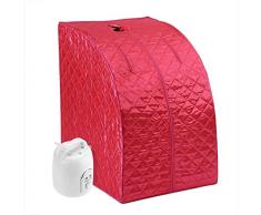 GJNVBDZSF Carpa Plegable, Sauna de Vapor portátil, máquina de Vapor Olla, desintoxicación Adelgazante de pérdida de Peso de Sauna Personal con Control Remoto Temporizador 2L