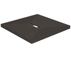 Lazer 372041 - Plato de ducha (listo para alicatar, con desage transversal pequeo en el centro, 900 x 900 mm)