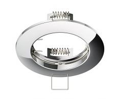parlat LED spot empotrable en el techo crómico GU10 4,5W 340lm blanca cálida