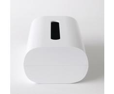 Alessi Birillo - Caja para pañuelos, Color Blanco