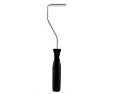 Juego de rodillo de fibra de vidrio para pala, herramienta de 3 piezas de rodillo de fibra de vidrio laminado de burbujas Kit para reparación de bañera o barco