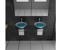 Lavabo de cerámica/de diseño lavabo/muebles de vidrio/alpen Berger/Serie 200/cerámica - cristal lavado infantil/lavabo doble/el lavabo