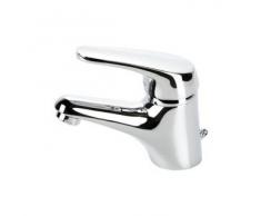 Genebre - Grifo Monomando Lavabo Genebre Cromado Empotrado Serie Klip Caño De 22 Cm