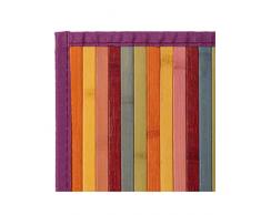 Alfombra de Salón o Comedor, de Rayas, Bambú Natural 60 X 90cm Natur, 60x90 - Hogar y Más