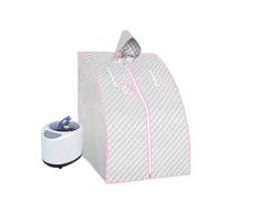 Sauna Hogar Portátil Sauna Steamer Portable Steame Sauna Tent SPA Inicio 1-9 Niveles Ajuste de Temperatura (Color : D)