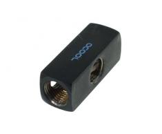 Alphacool 17027 Faucet connector Latón Negro accesorio de grifo - accesorios de grifería (Faucet connector, Latón, Negro, G1/4, 4,5 cm, 1,7 cm)
