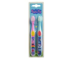 Peppa Pig - K10026 - Cepillo de Dientes Peppa Pig 2 uds