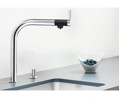 BLANCO VONDA Acero inoxidable - Grifo (Acero inoxidable, 360°)