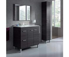 PREMIERE Mueble lavabo 2 puertas + 2 cajones + Espejo + Lavabo de ABS, ENVIOS PENINSULA