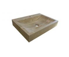 LAVABO MÁRMOL TRAVERTINO CREMA ROMANO