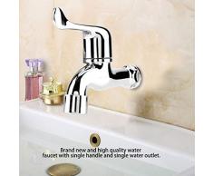 ABS Grifo Lavandería Cuarto De Baño Lavadora Bañera Bañera Grifo Grifo Exterior Jardín Grifo De Agua Fría(#1)