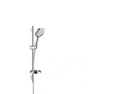 Hansgrohe Raindance Select S 120 - Set de ducha, 3 tipos de chorro, ahorro de agua, cromo