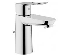 Grohe BauLoop - Grifo de lavabo 1/2, Tamaño S, color cromo (Ref.23335000)
