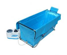 Sauna de vapor plegable ba?era / libre inflable ba?o / ba?o de tina de ba?o para adultos-Cielo azul versión 6