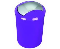 Spirella 1014384 Sydney - Papelera con tapa basculante, color morado