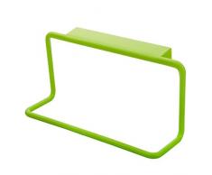 PAOLIAN Estante De La Toalla Organizador Del Sostenedor Que Cuelga Cuarto De BañO Cabinet De La Cocina Cabina Del Armario (Verda)