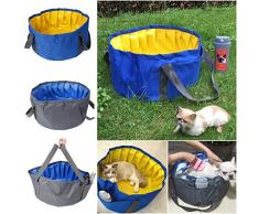 Piscina para Perros, Legendog Portátil Plegable Piscina para Mascotas Bañera para Perros Pequeños o Gatos