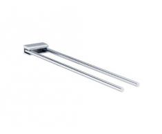 Keuco 2318 Smart - Toallero doble, color plateado
