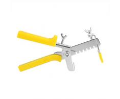 Zoternen Sistema de Nivelación de Azulejos de Plástico para Pared de Piso Herramientas 500 x Clips + 200 x Cuñas + 1 x Alicates