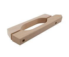 Dorma Sauna Herraje Juego de mango de madera para 8 – 10 mm cristal, abachi de madera 13.005, 1 pieza, 102233726