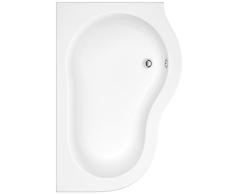 Bañera Angular Acrílica Versión Derecha 150x100cm con Faldon