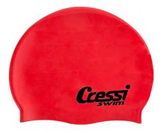 Cressi XDF220210 - Gorro de Baño Infantil, Rojo, talla única