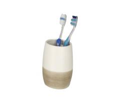 Wenko - Vaso portacepillos, de cerámica
