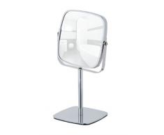 Wenko 3656500100 Kare - Espejo cosmético con pie