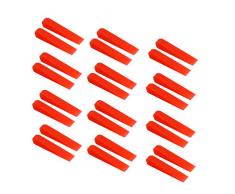 UKCOCO 1000 unids Red Wedges Anti Lippage sistema de nivelación de azulejos cuñas herramienta para el piso de la pared para bloquear en su baldosa grande y pesada